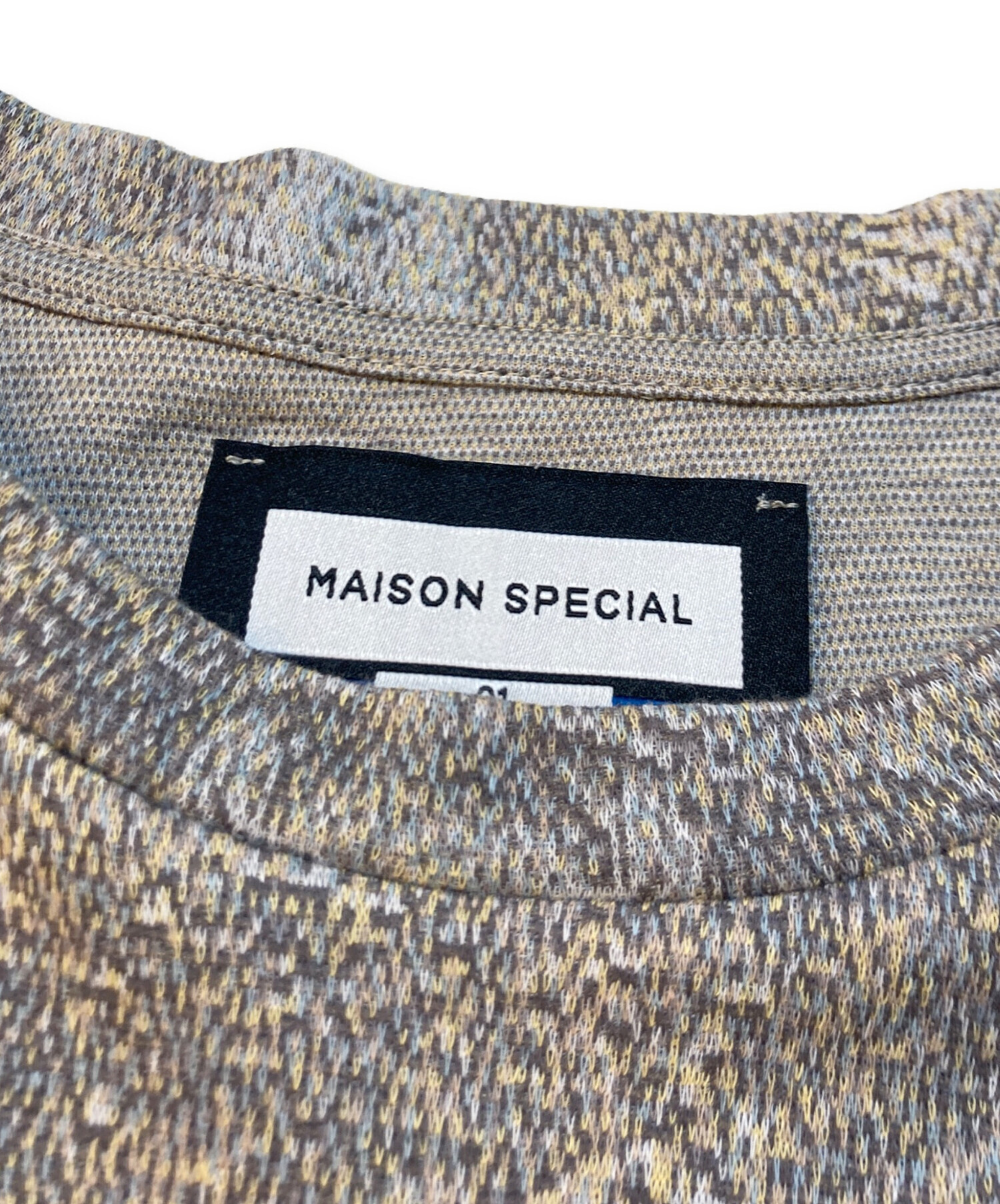 中古・古着通販】MAISON SPECIAL Photo Collage Double Jacquard Prime 