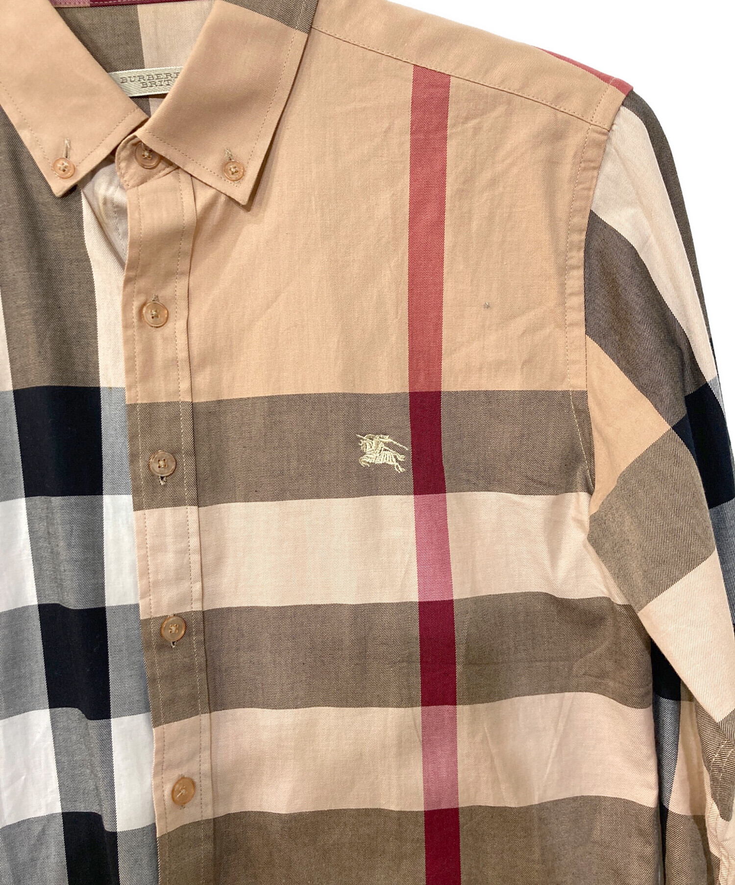 中古・古着通販】BURBERRY BRIT (バーバリーブリット) ノバチェックL/S 