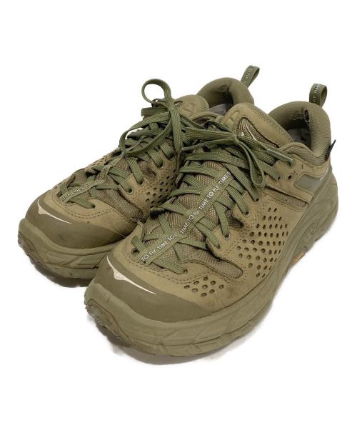 HOKA ONE ONE ホカオネオネ スニーカー 27cm 茶系 【古着】【中古】 中古・古着通販】HOKAONEONE (ホカオネオネ) HOKA ONE ONE ULTRA LOW