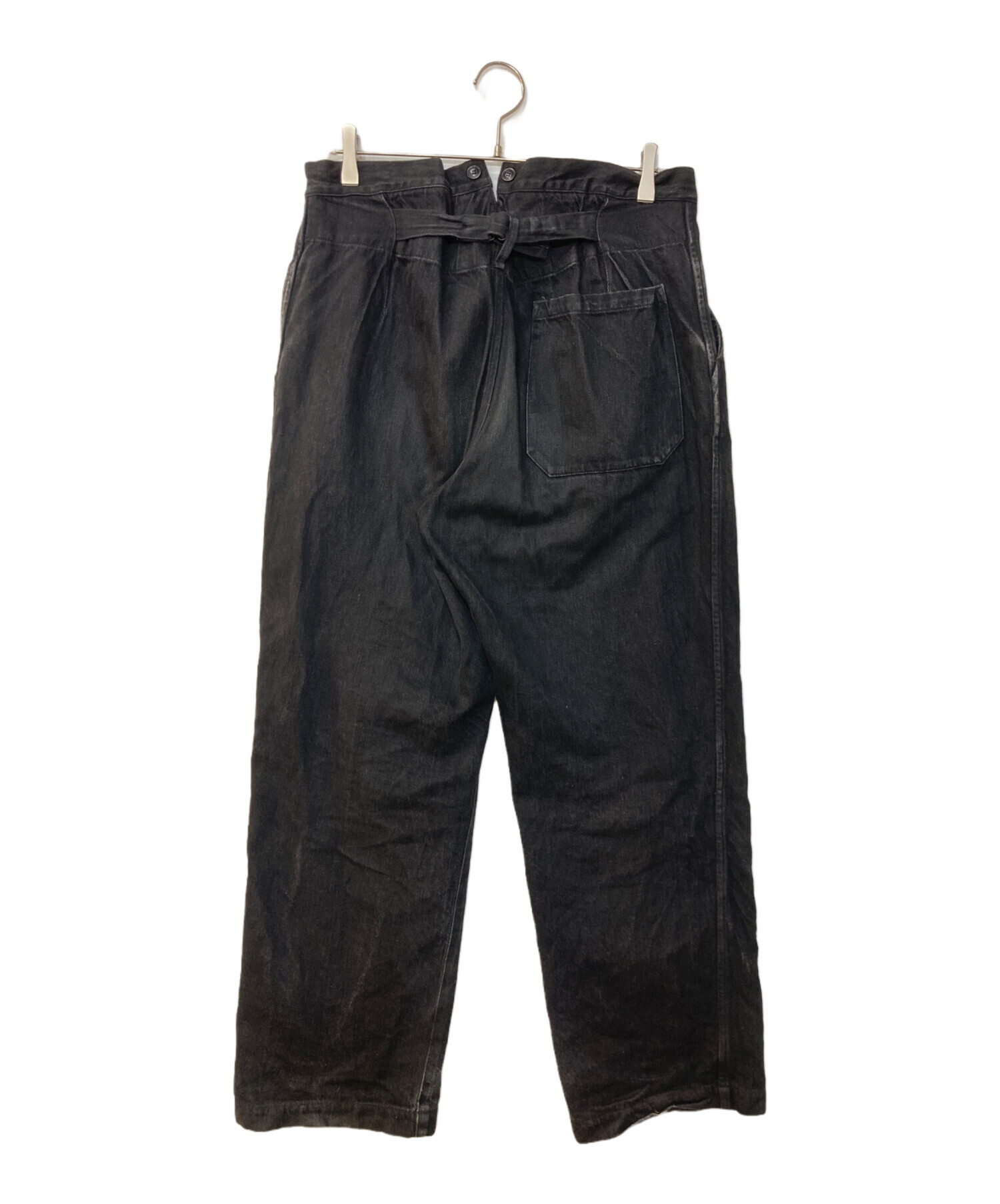 comoli 23ss デニムオーバーパンツ サイズ2 廃盤カラー コモリ COMOLI (コモリ) デニム オーバーパンツ
