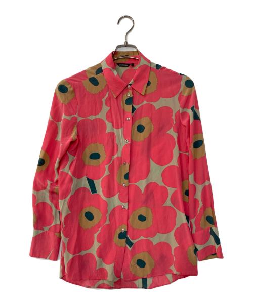 中古・古着通販】marimekko (マリメッコ) シルクウニッコ柄シャツ