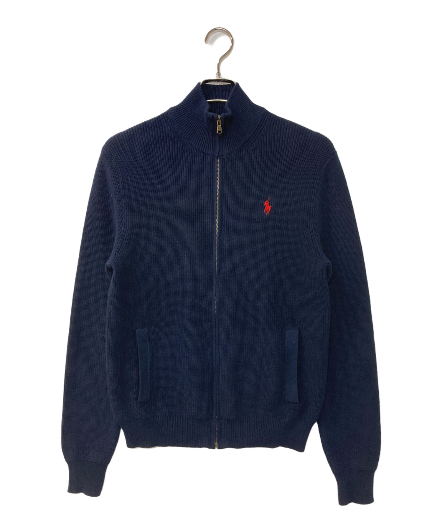 Polo Ralph Lauren ネイビー ジップアップセーター M ニット セーター