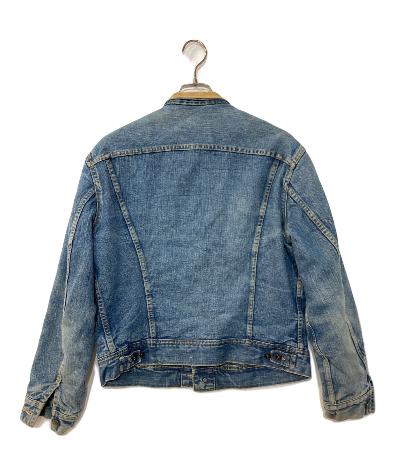 Lee Storm Riderデニムジャケット インディゴ 38 裏ブランケット 中古・古着通販】LEE (リー) 76ー78年製 STORM RIDER デニムジャケット