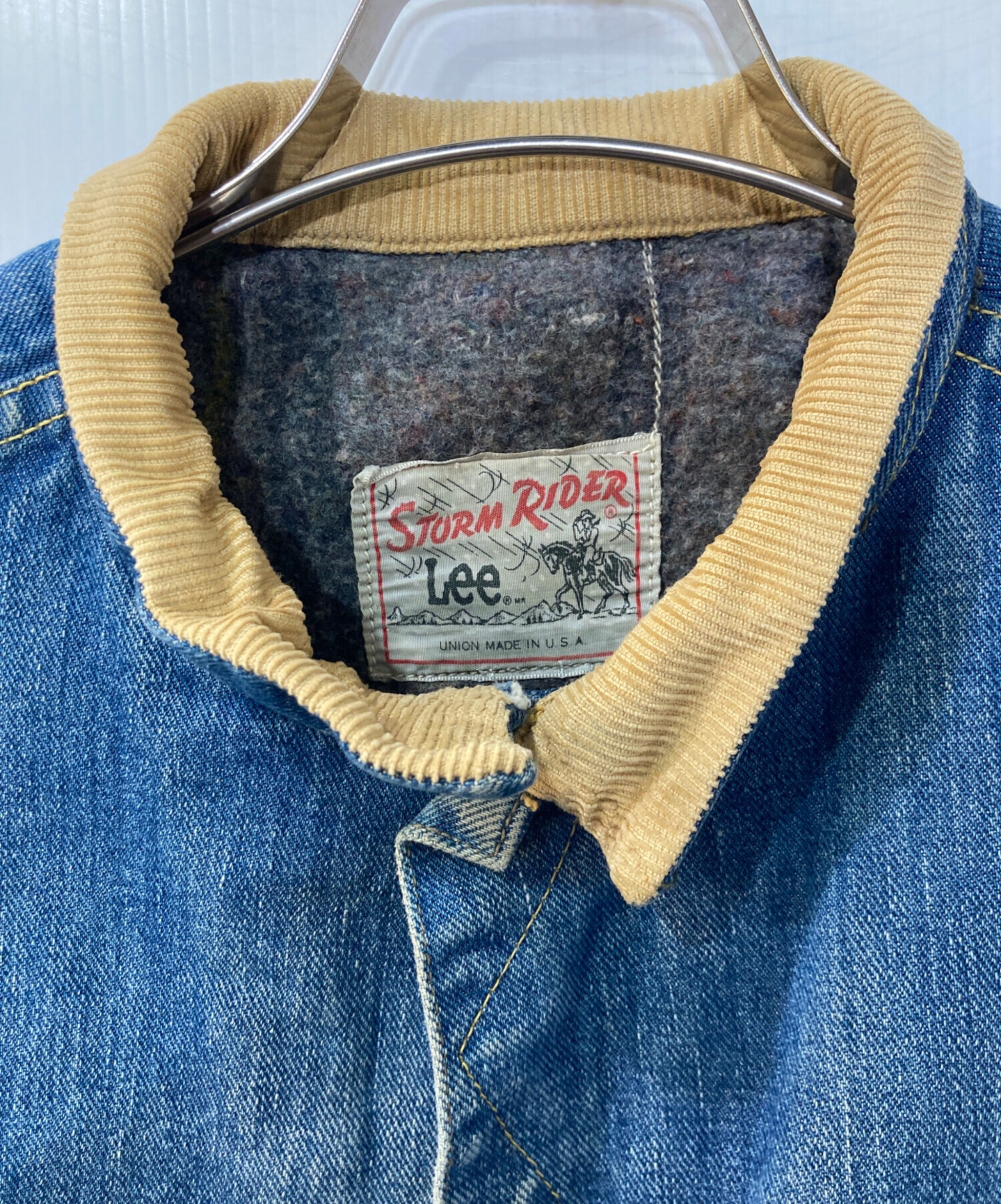 中古・古着通販】LEE (リー) 76ー78年製 STORM RIDER デニムジャケット
