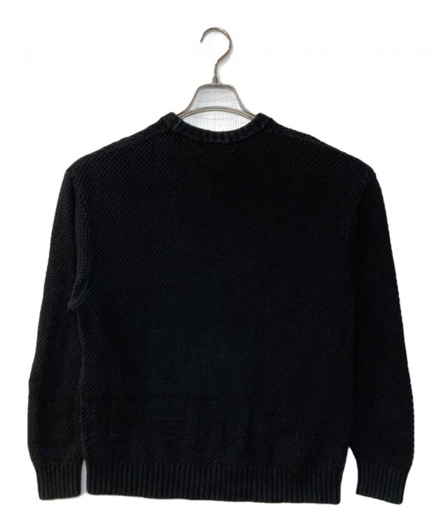 トップス Supreme Textured Small Box Sweater 黒 M