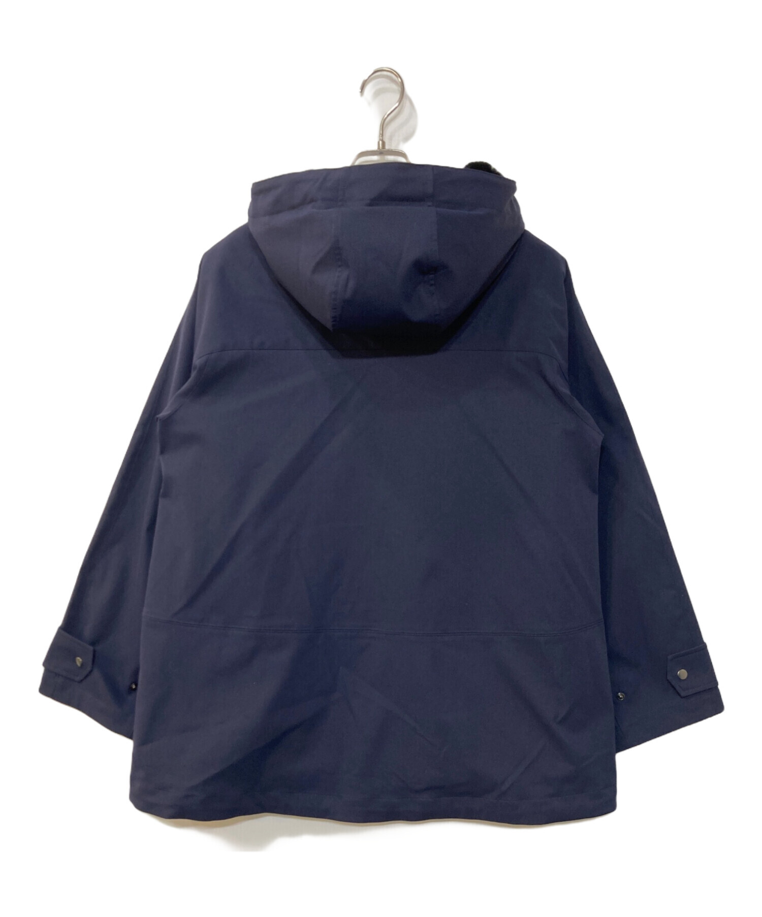 今季＊美品 プラステ ロング マウンテンパーカー ナイロンコート ネイビー PLST - 今季＊美品 プラステ ロング マウンテンパーカー ナイロン