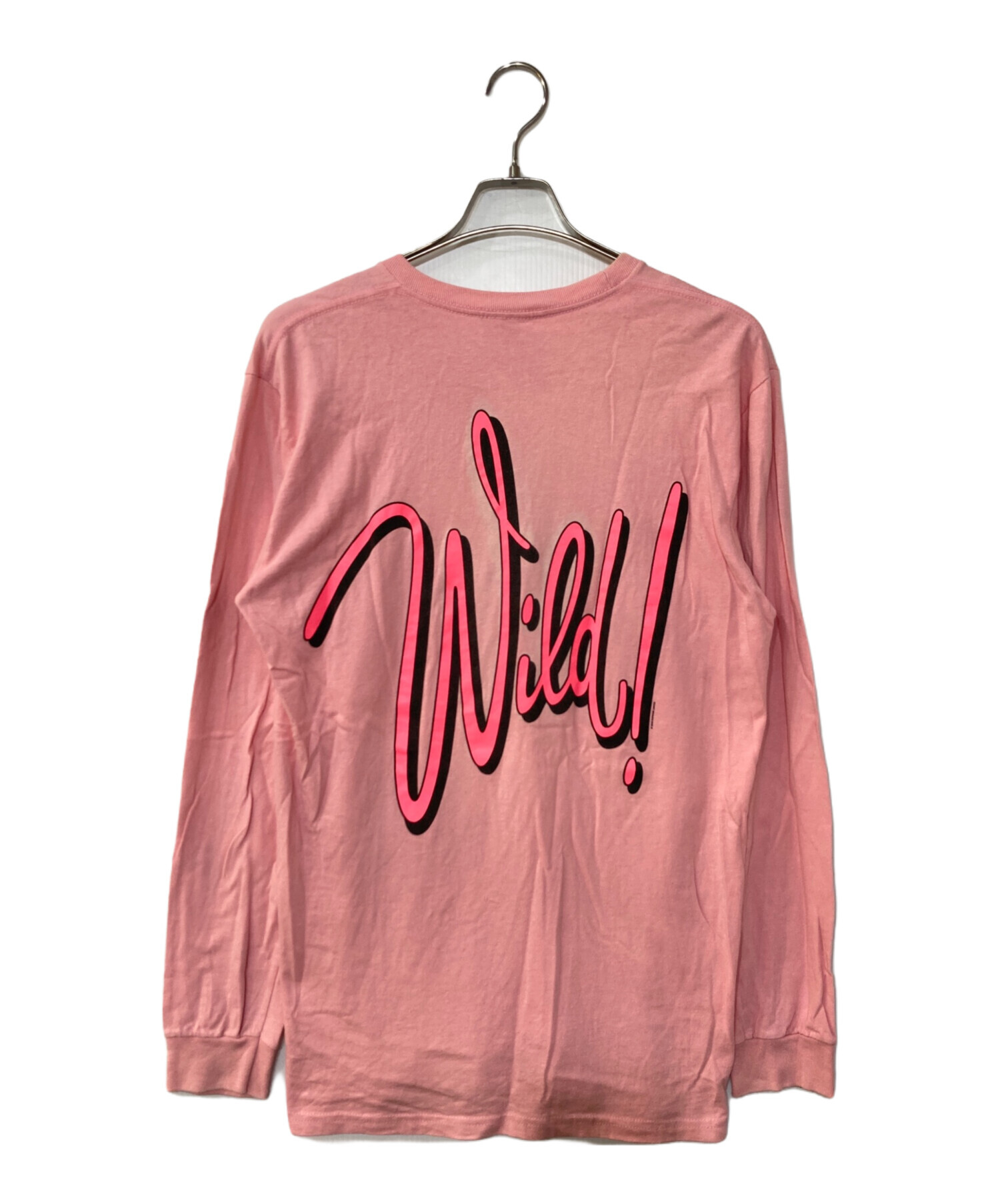 中古・古着通販】SUPREME (シュプリーム) Wild L/S Tee ピンク サイズ 