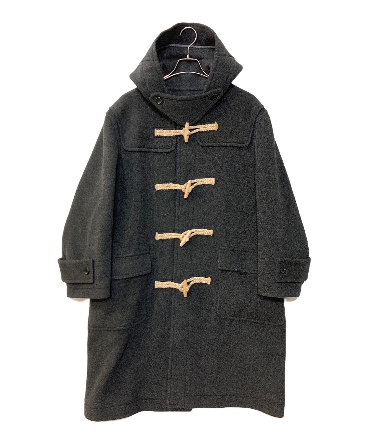 J.PRESS グレー ダッフルコート Mサイズ 中古・古着通販】J.PRESS (ジェイプレス) ダッフルコート グレー