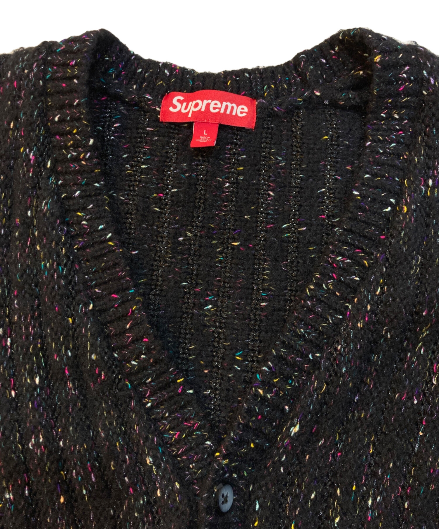 中古・古着通販】SUPREME (シュプリーム) confetti cardigan