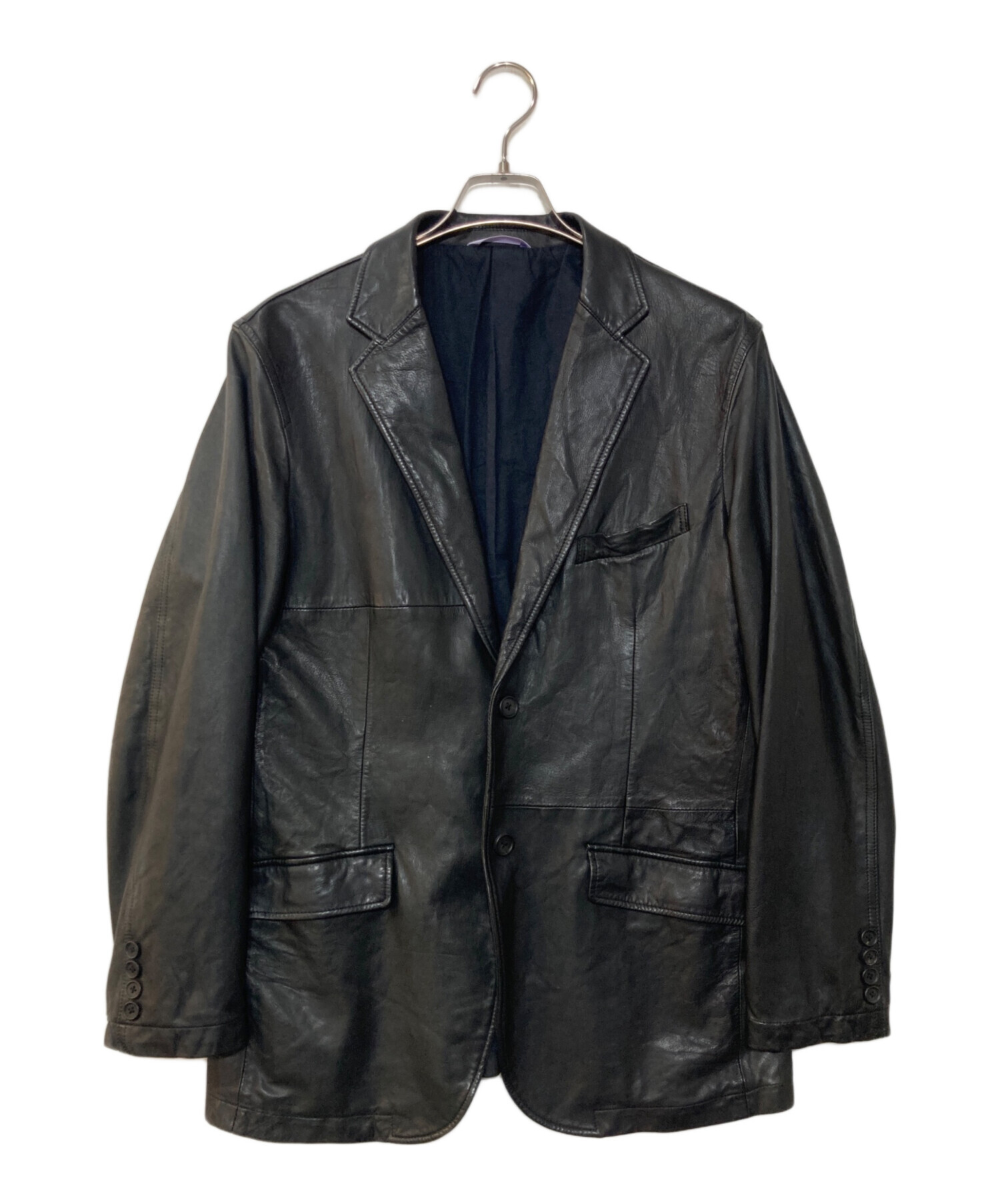 中古・古着通販】PAUL SMITH (ポールスミス) ラムレザー テーラード 中古・古着通販】PAUL SMITH (ポールスミス) ラムレザー テーラード