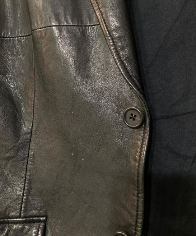 中古・古着通販】PAUL SMITH (ポールスミス) ラムレザー テーラード