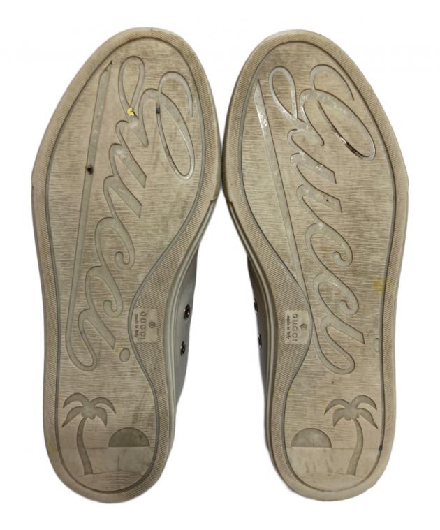 中古・古着通販】GUCCI (グッチ) ローカットスニーカー アイボリー