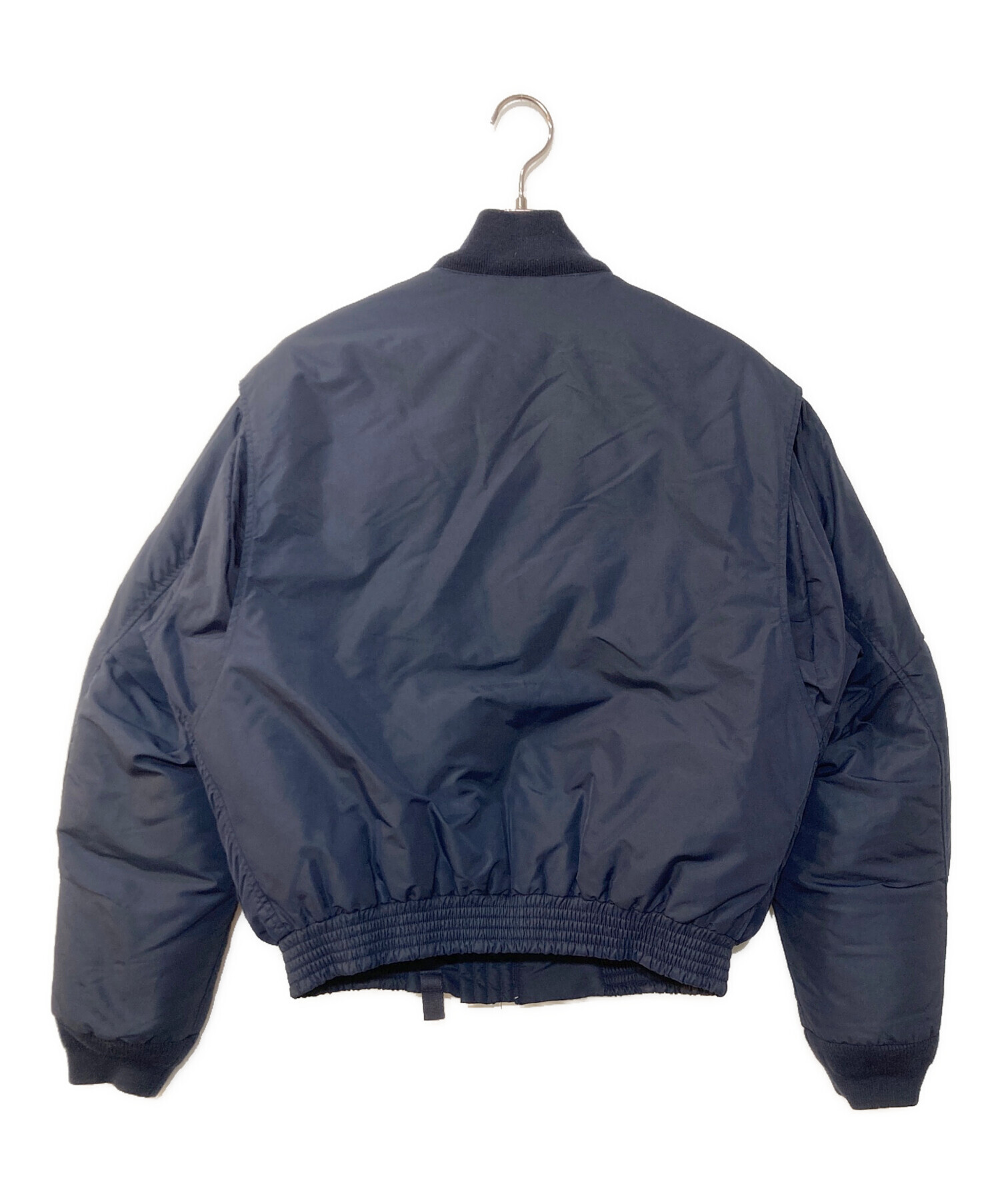 90s POLO SPORT ダウンジャケット S ネイビー 中古・古着通販】POLO SPORT (ポロスポーツ) G-8タイプダウン