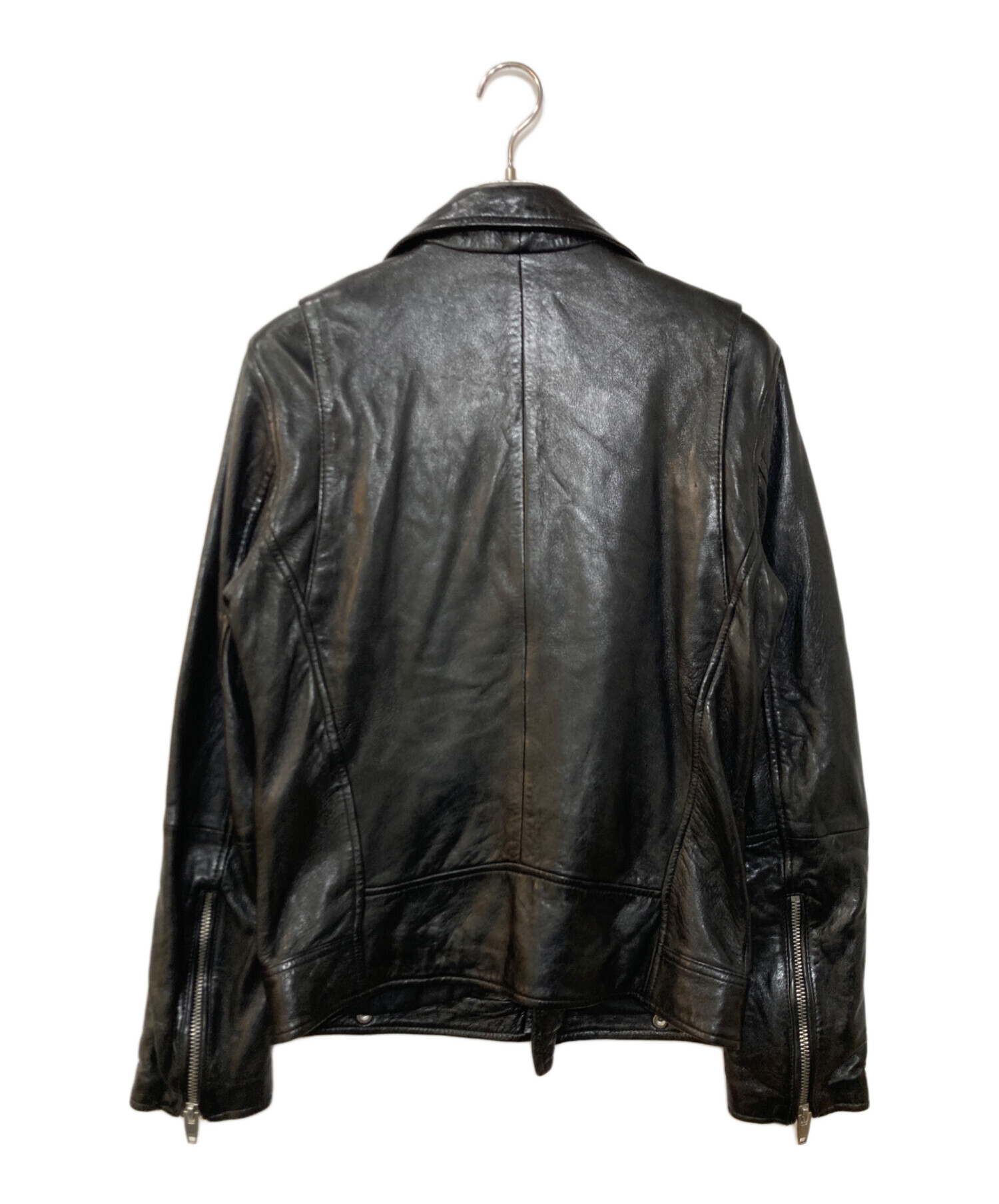 中古・古着通販】ZARA (ザラ) シープレザー ダブル ライダース 中古・古着通販】ZARA (ザラ) シープレザー ダブル ライダース