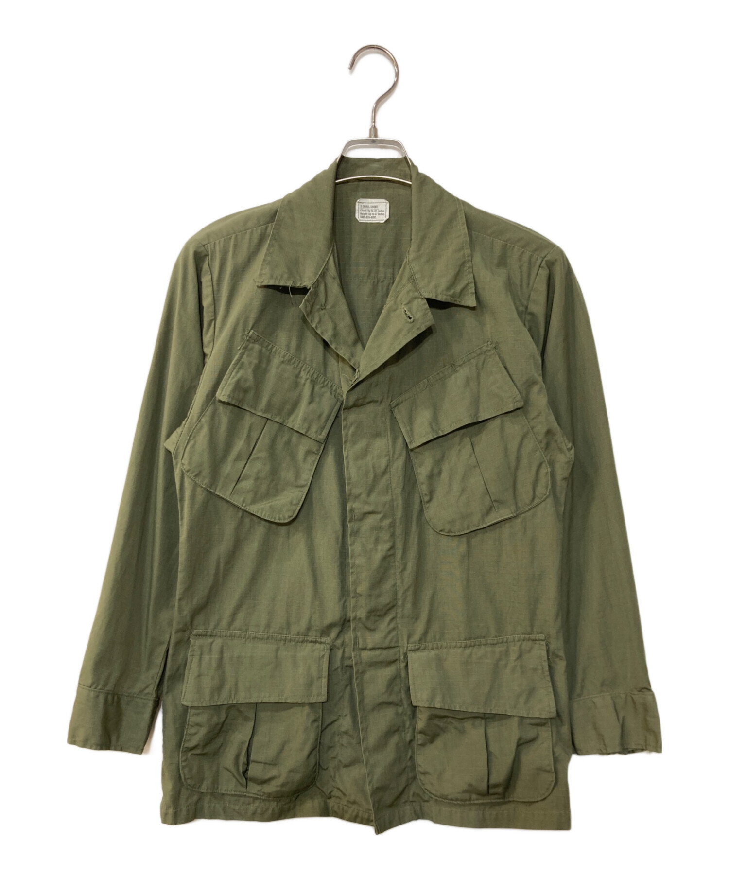 【古着】vintage US ARMY ジャングルファティーグ 4th 長袖 中古・古着通販】US ARMY (ユーエスアーミー) 60`s 4thジャングル