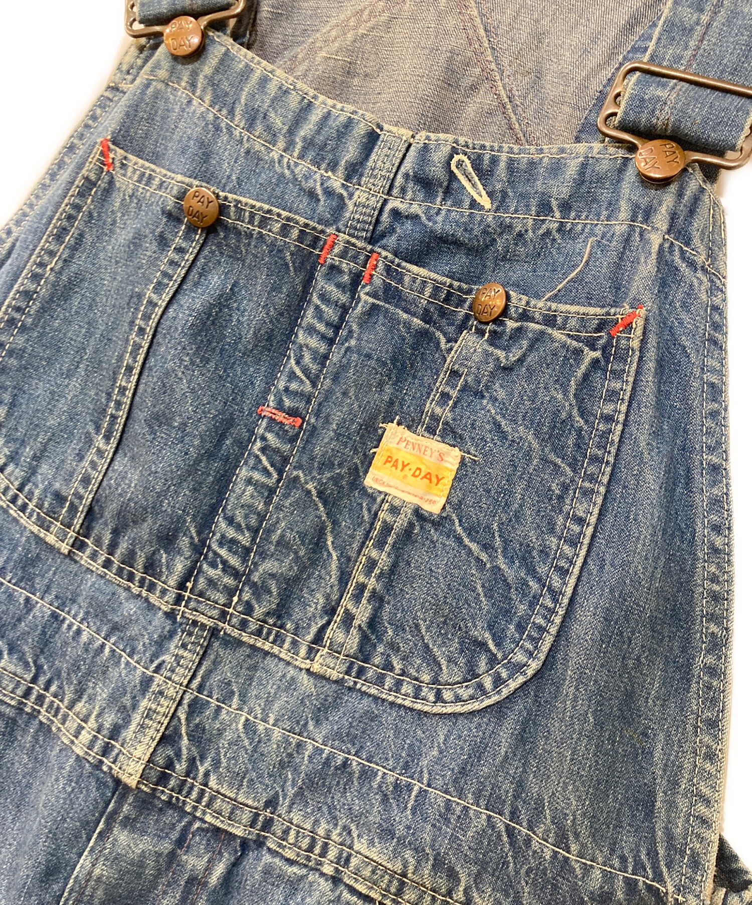 中古・古着通販】PAYDAY (ペイデイ) 50S オーバーオール インディゴ