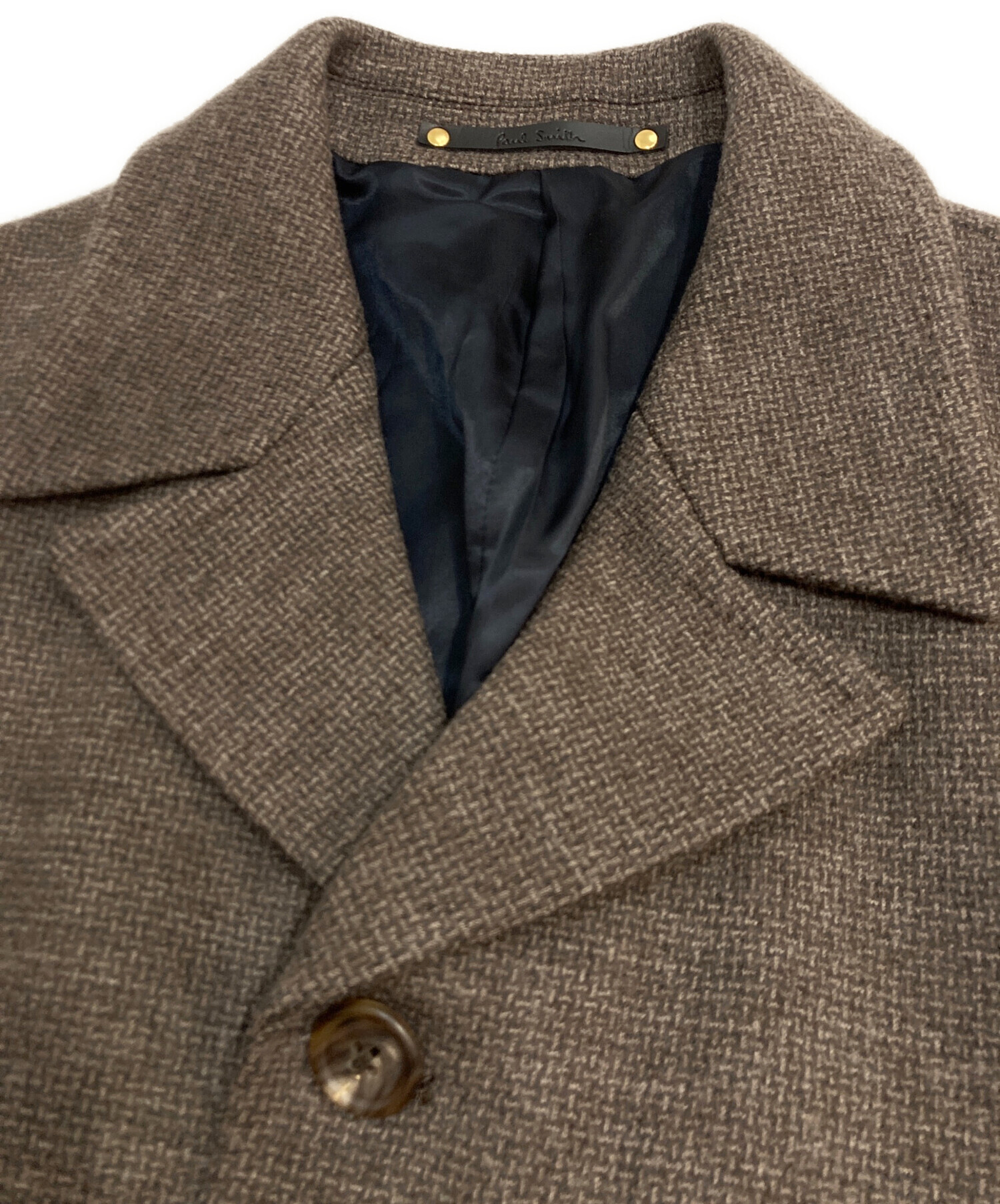 PS Paul Smith ポールスミス ウール チェスターコート 42 XL 中古・古着通販】PAUL SMITH (ポールスミス) ウールカシミヤチェスター