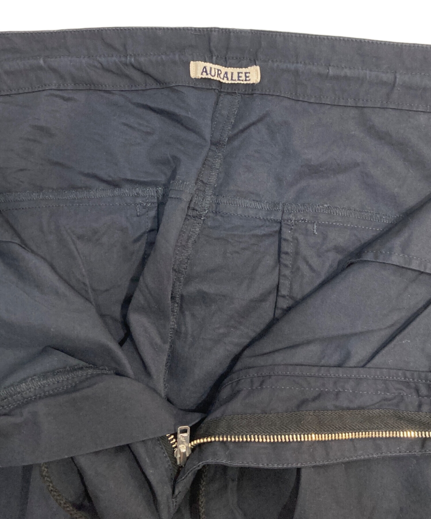 中古・古着通販】AURALEE (オーラリー) WASHED FINX TWILL EASY WIDE