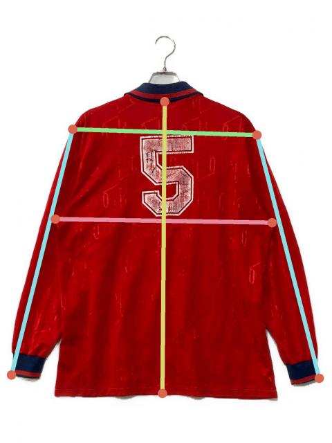 中古・古着通販】UMBRO (アンブロ) 90`sプリントL/Sゲームシャツ