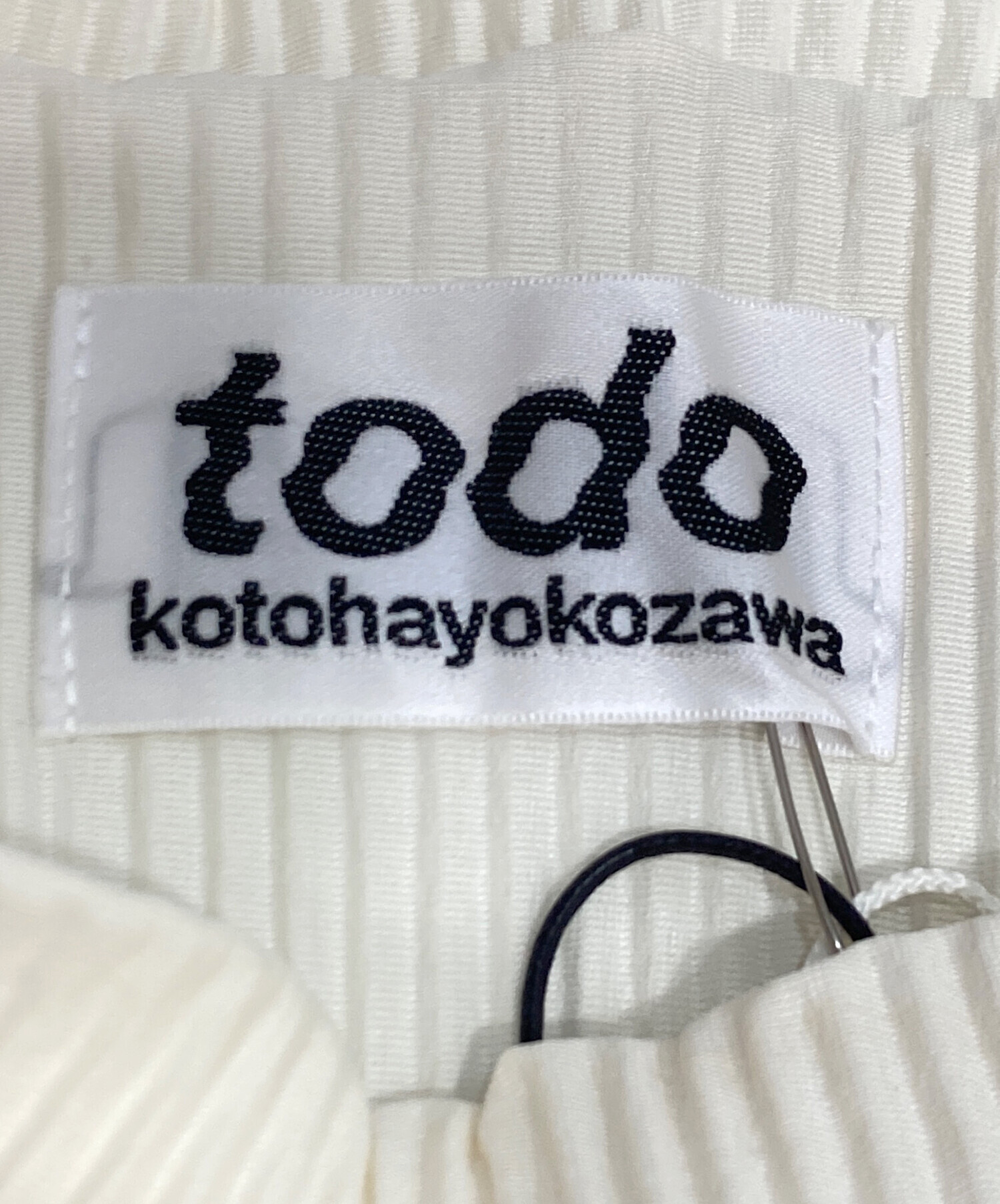 中古・古着通販】todo kotohayokozawa (トゥードゥー コトハヨコザワ 
