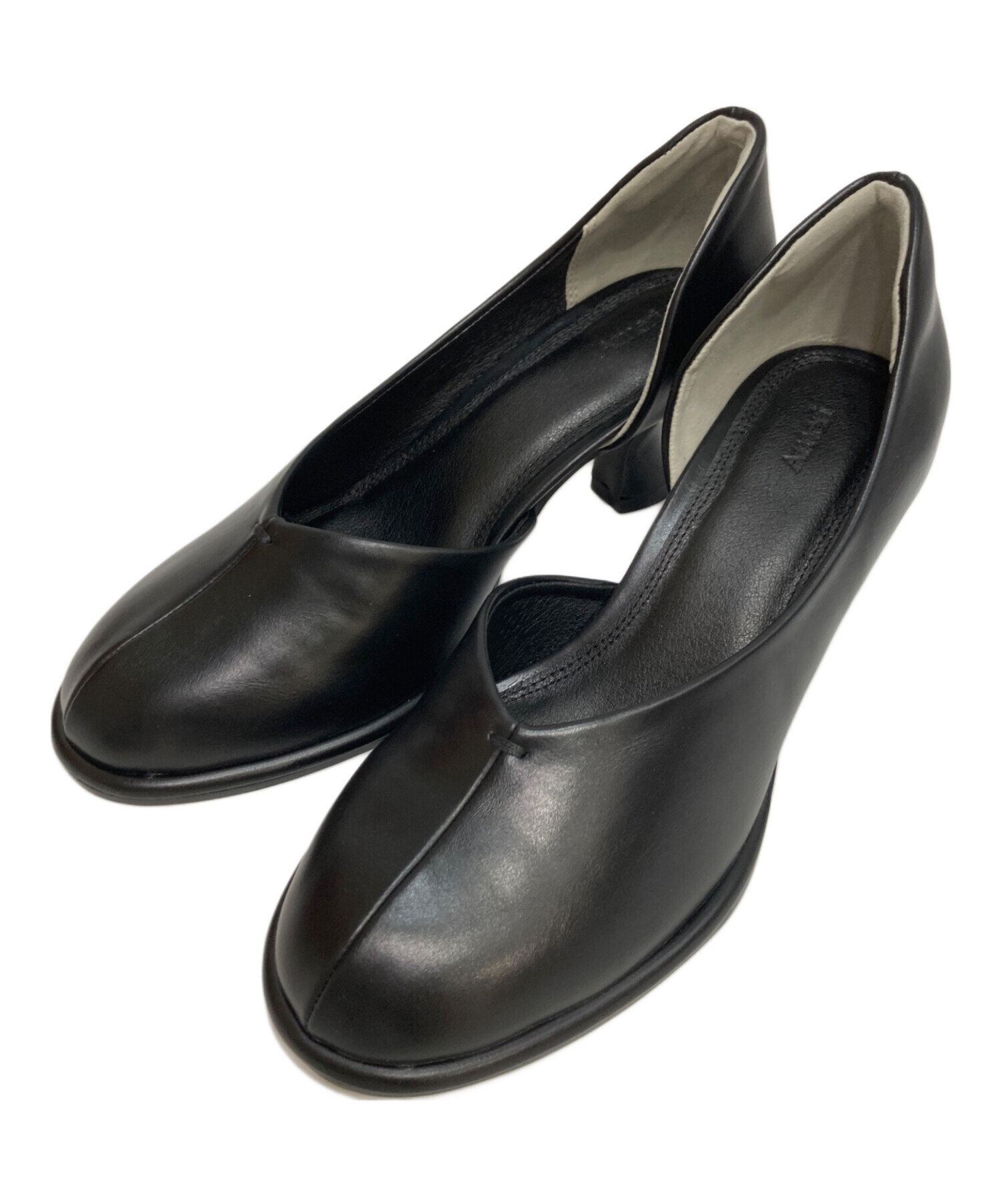 アメリヴィンテージ　パンプス 中古・古着通販】Ameri (アメリ) CURVE TOES PUMPS パンプス ブラック