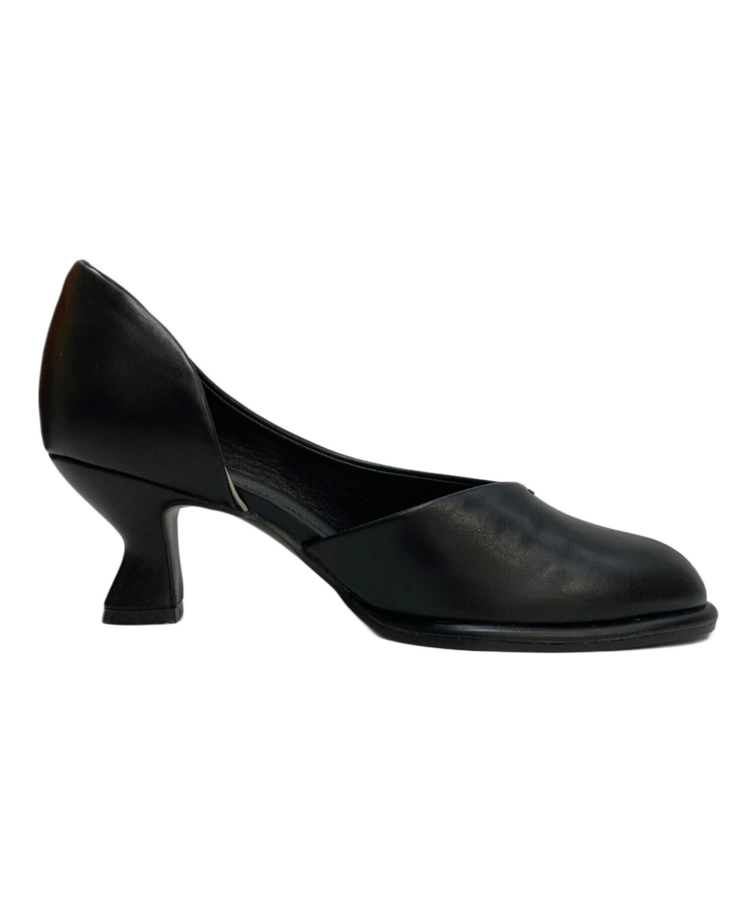 中古・古着通販】Ameri (アメリ) CURVE TOES PUMPS パンプス ブラック
