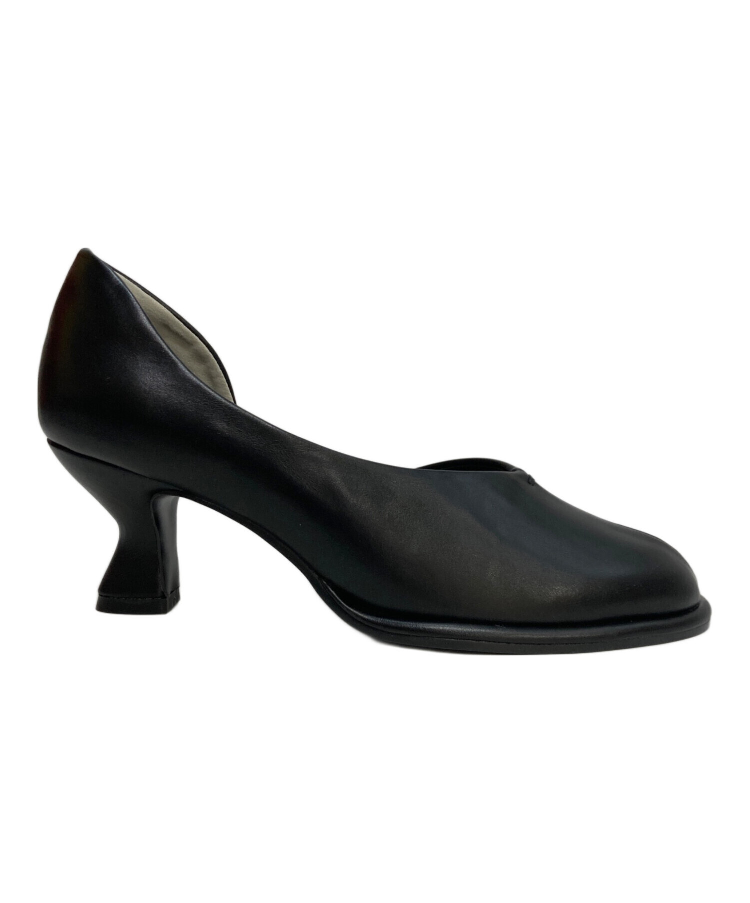 中古・古着通販】Ameri (アメリ) CURVE TOES PUMPS パンプス ブラック
