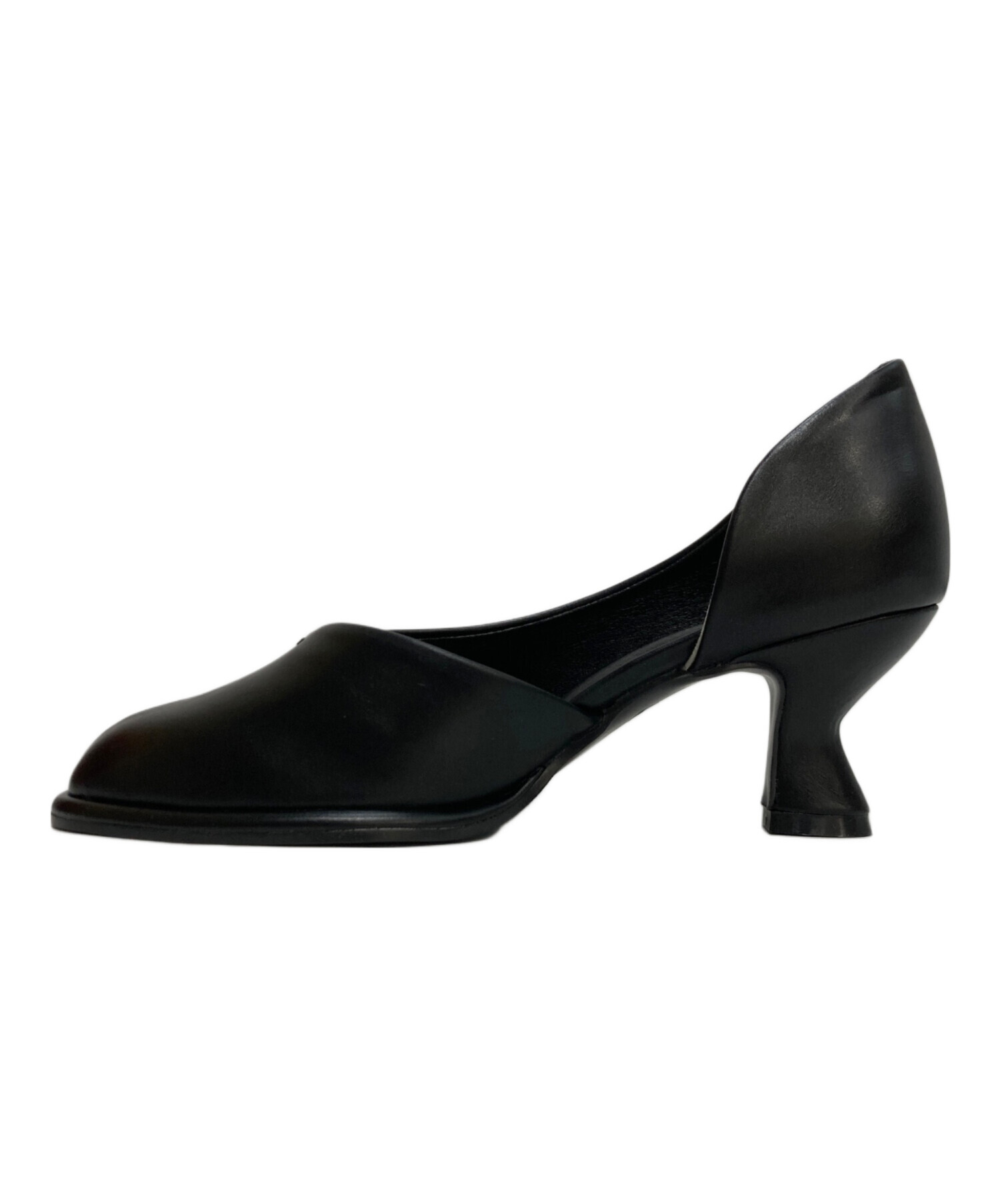 中古・古着通販】Ameri (アメリ) CURVE TOES PUMPS パンプス ブラック