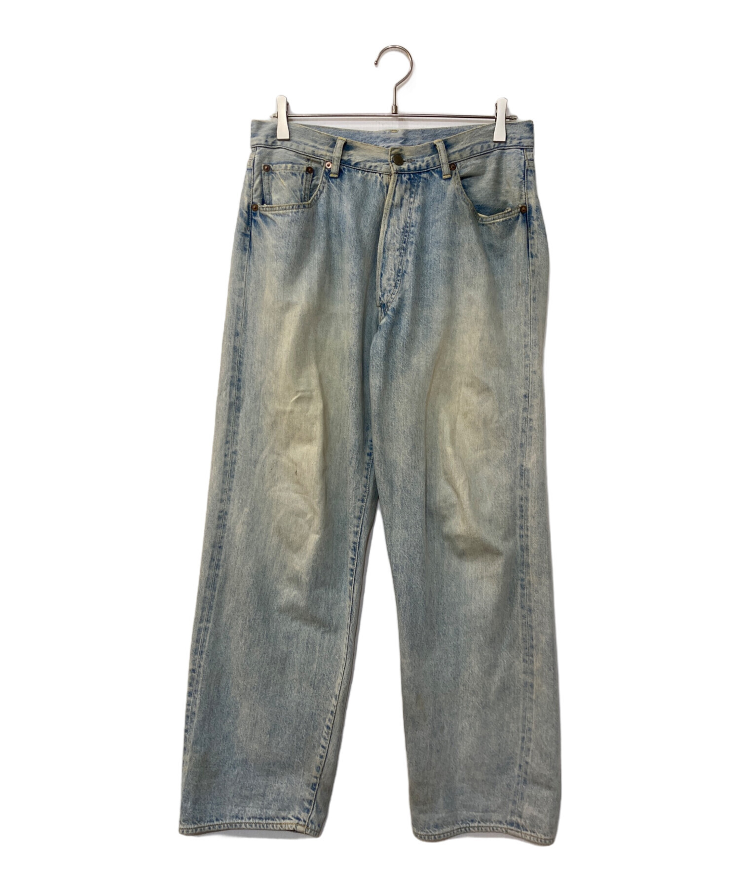 【新品未使用】COMOLI コモリ デニム 5P パンツ size2 25AW COMOLI (コモリ) デニム 5Pパンツ [FADE BLACK]