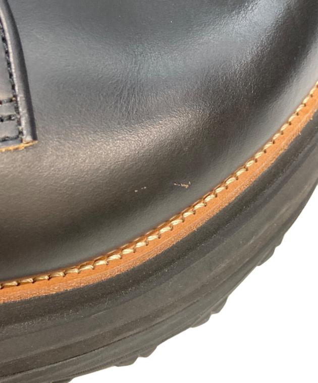中古・古着通販】sacai (サカイ) Leather Oxford ブラック サイズ:43