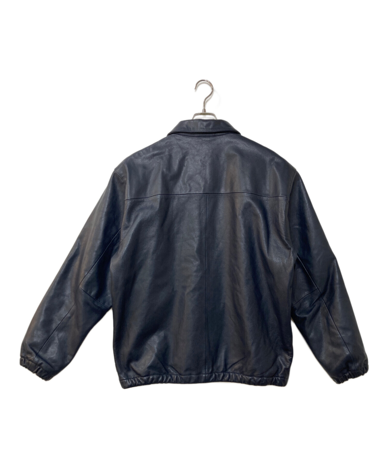 両立のぼり 大 NEIGHBORHOOD LEATHER ZIP WORK JACKET M