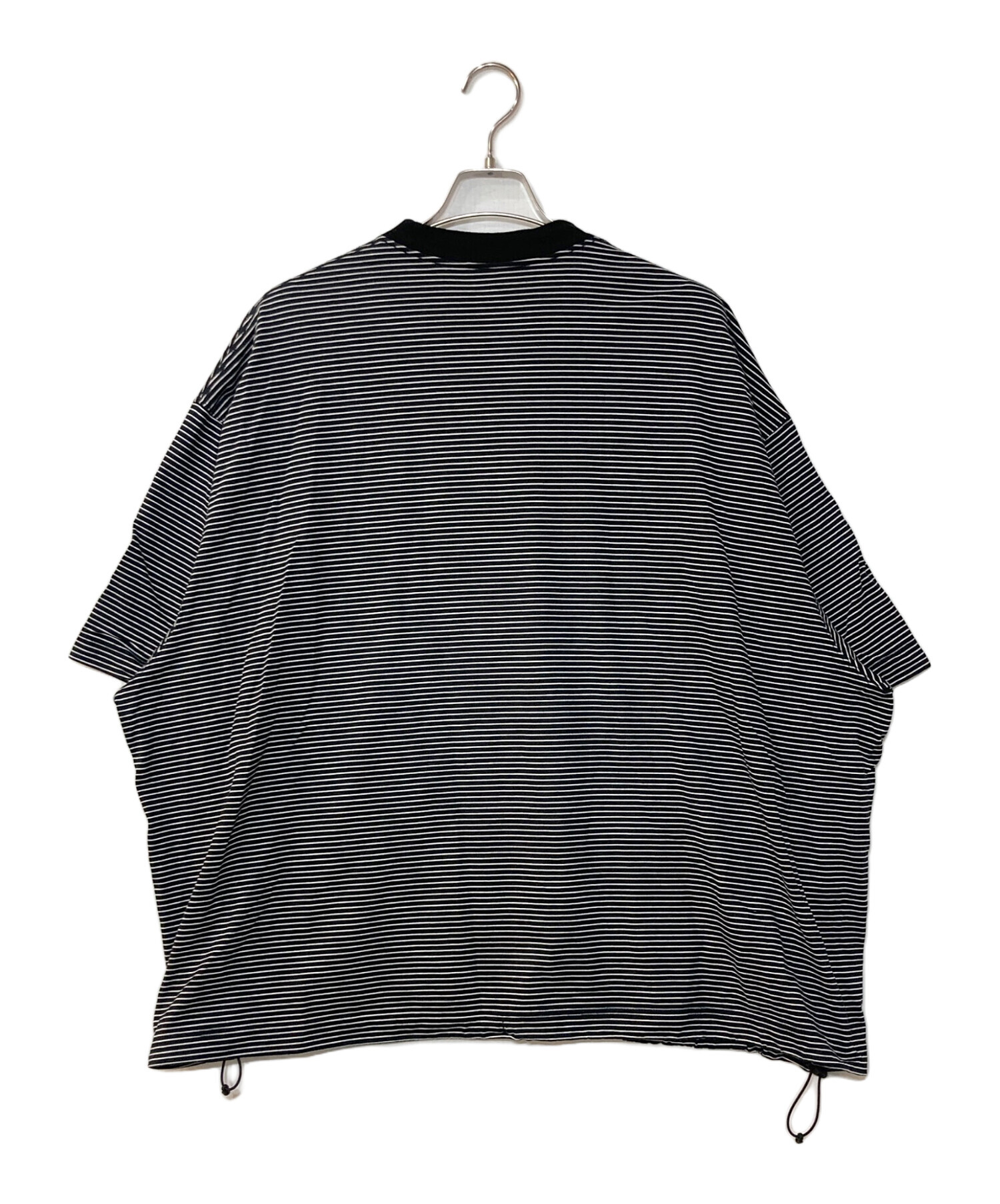中古・古着通販】is-ness (イズネス) BALLOON SHORT SLEEVE ボーダーT 