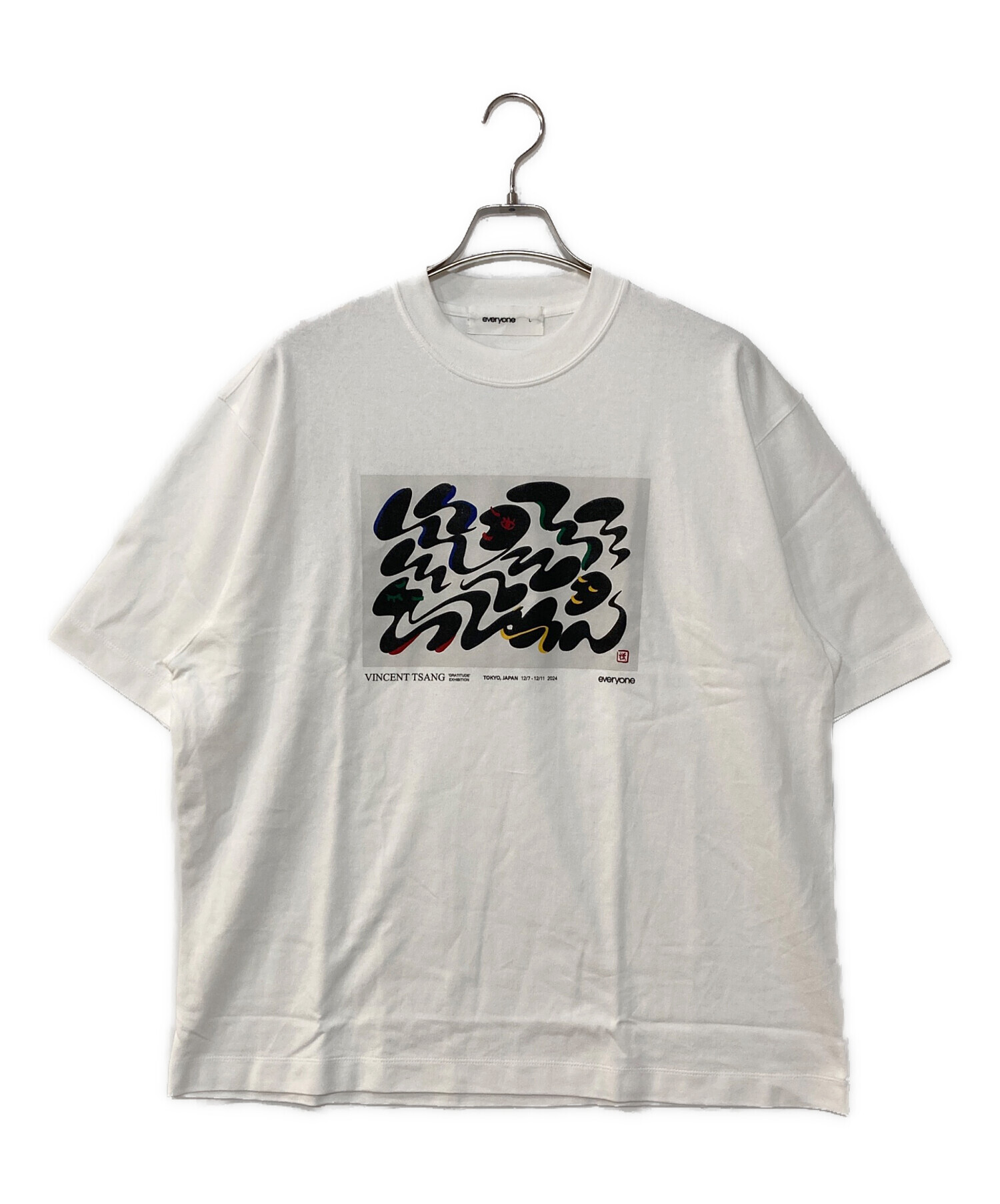 everyone vincent tee BLACK