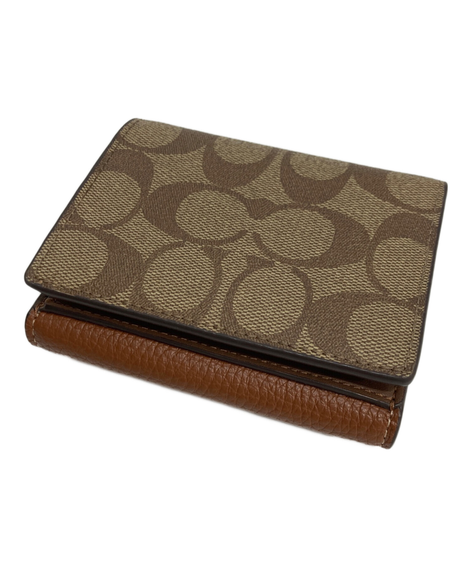 COACH コーチ 財布・ケース  茶 【古着】【中古】【送料無料】 中古・古着通販】COACH (コーチ) カードケース COACH｜ブランド・古着