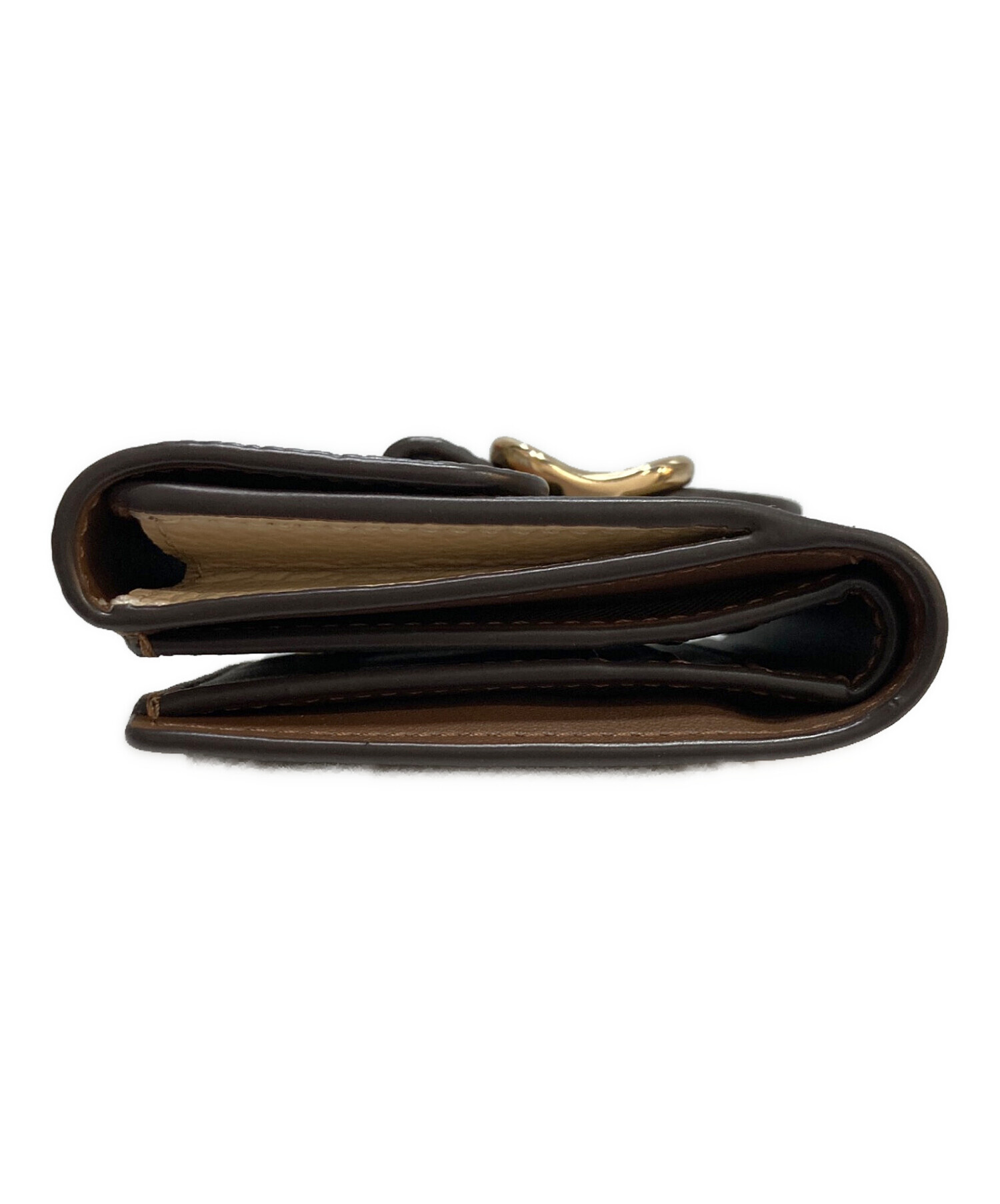COACH コーチ 財布・ケース  茶 【古着】【中古】【送料無料】 中古・古着通販】COACH (コーチ) カードケース COACH｜ブランド・古着