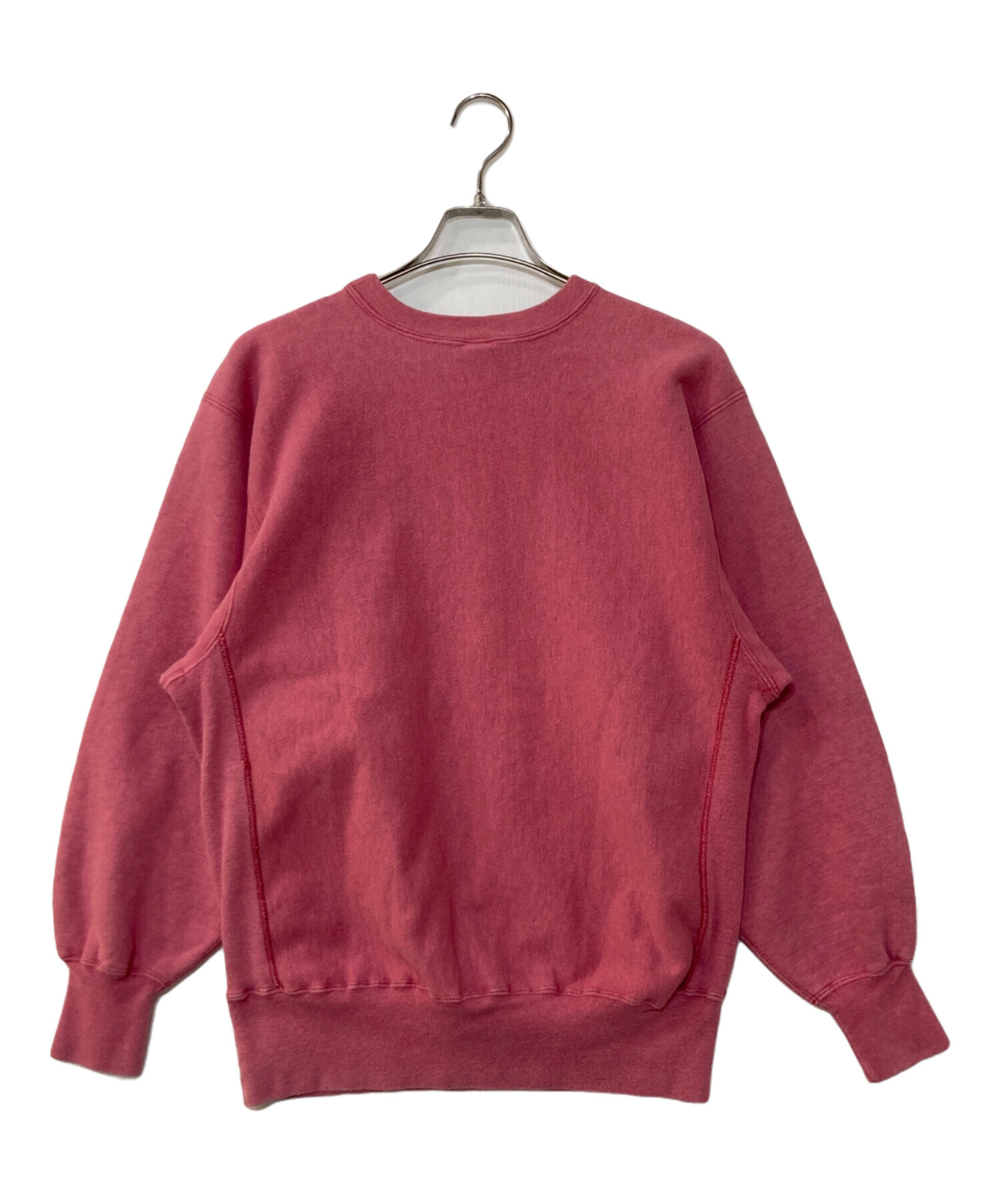 希少　90s チャンピオン　リバースウィーブ　アメリカ製　XL サーモンピンク 美品 コーラルピンク 90s M リバースウィーブ 無地 スウェット