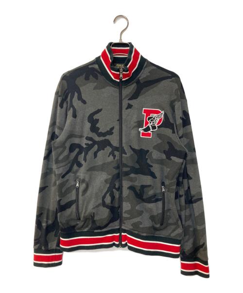 RLX ラルフローレン ゴルフジャケット グレーカモフラージュ 中古・古着通販】POLO RALPH LAUREN (ポロ・ラルフローレン) カモフラ