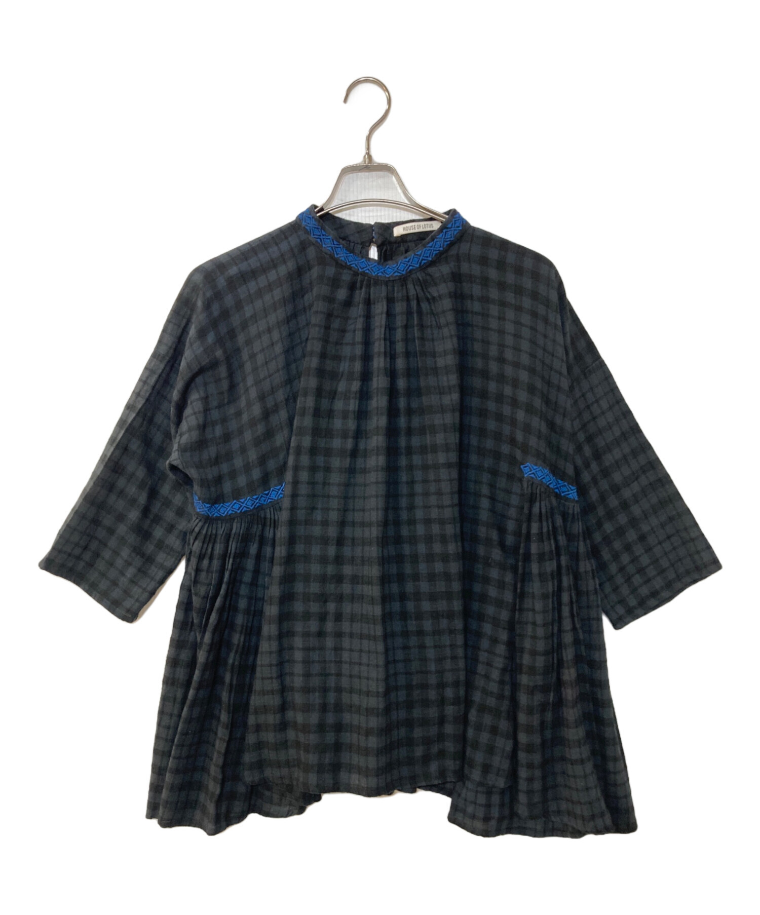 derm様お決まりです　HOUSE OF LOTUS 長袖チュニック 中古・古着通販】HOUSE OF LOTUS (ハウスオブロータス) チュニック