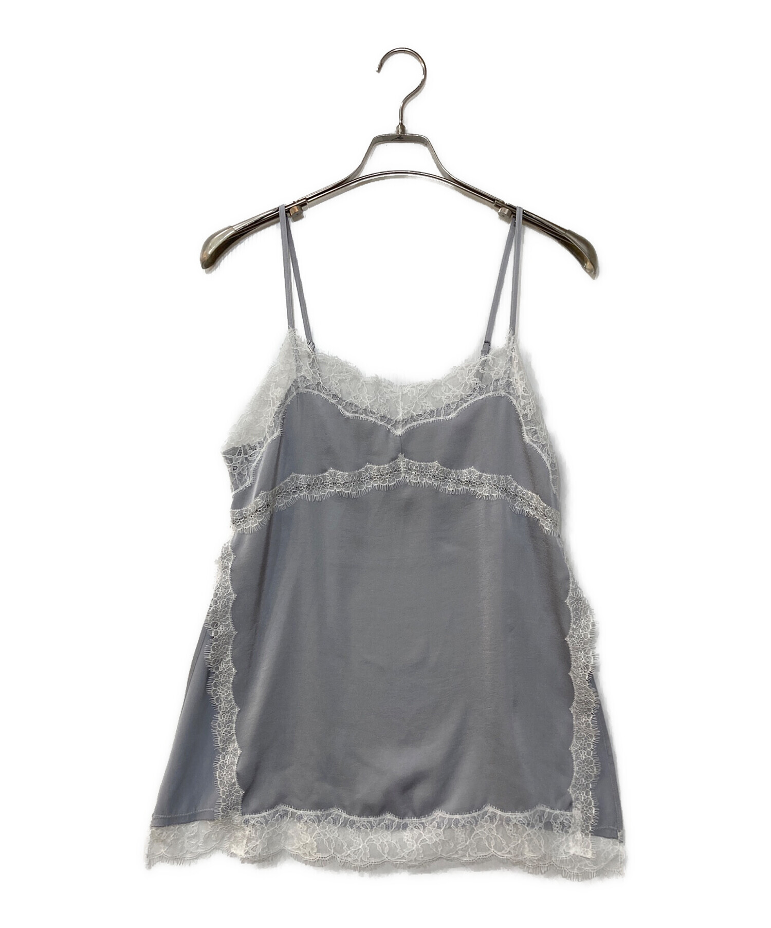 中古・古着通販】CODEA (コードエー) lingerie mood lace cami グレー