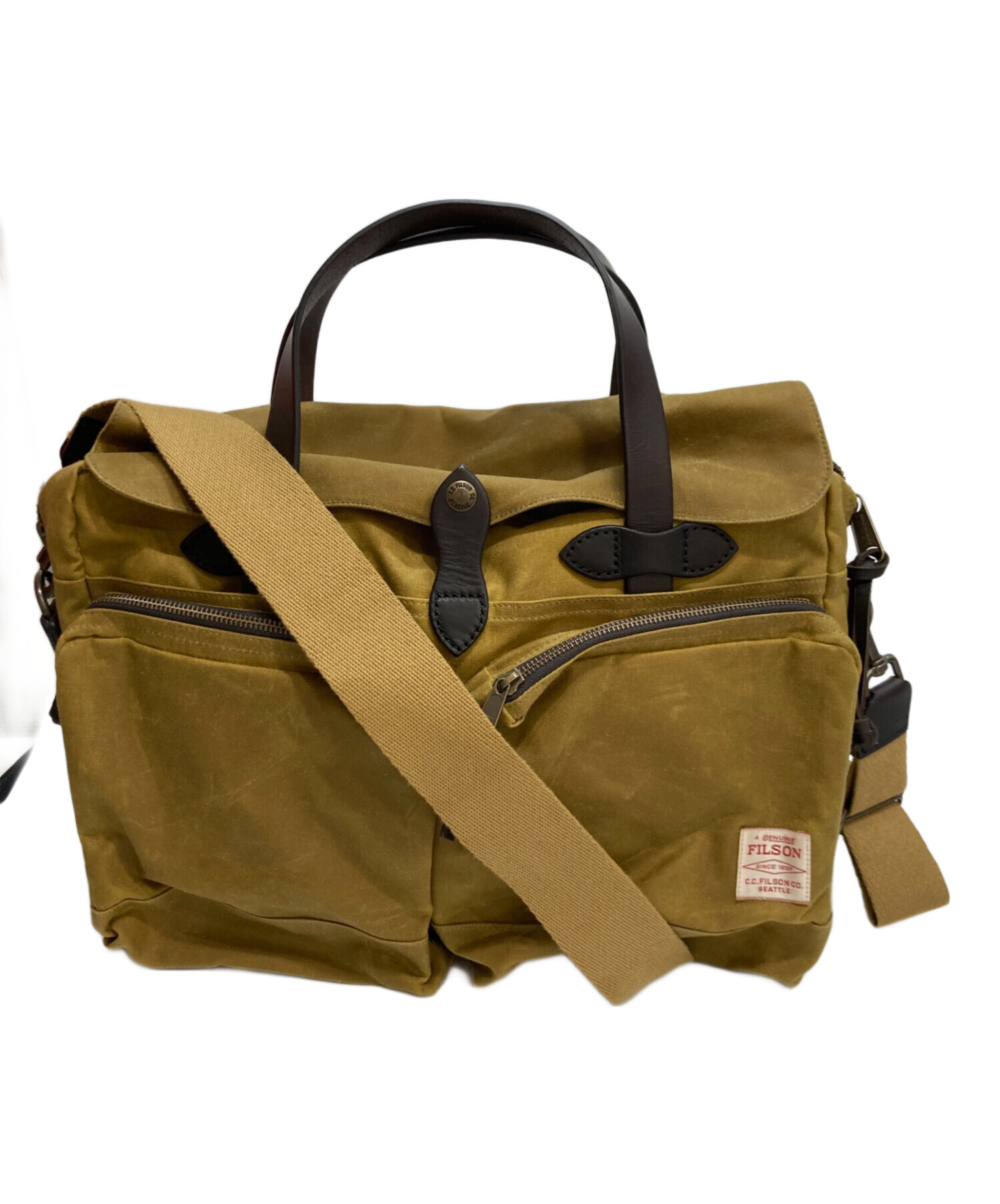 FILSON アメリカ古着　ヘミングウェイ　Size 38 美品 送料無料 中古・古着通販】FILSON (フィルソン) 24 HOUR TIN BRIEFCASE ブラウン