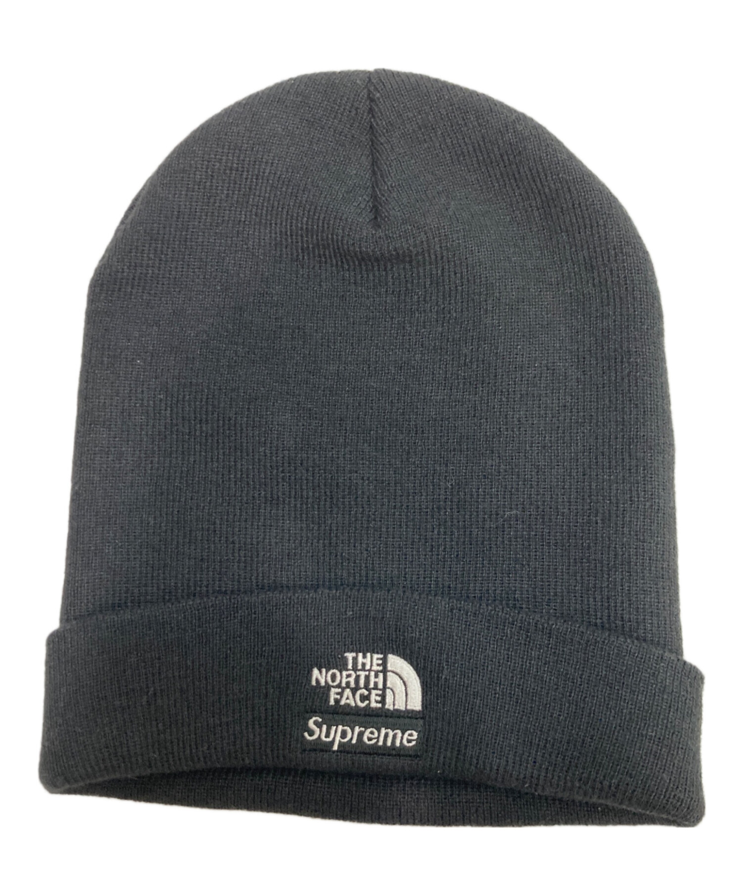 THE NORTH FACE Supreme ニット帽 ブラック 中古・古着通販】THE NORTH FACE (ザ ノース フェイス) Supreme