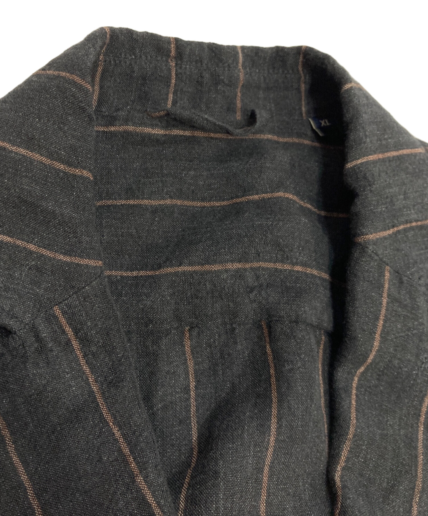 中古・古着通販】LARDINI (ラルディーニ) リネン ストライプ2B