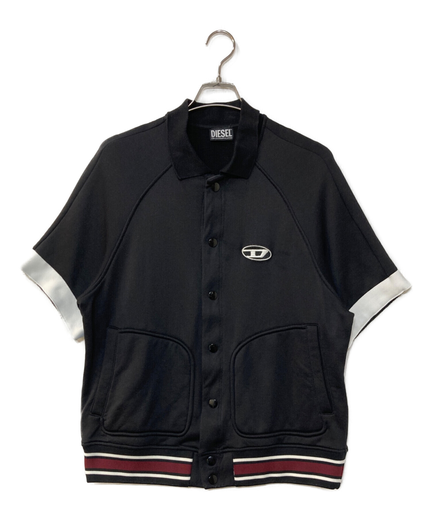 中古・古着通販】DIESEL (ディーゼル) ロゴS/Sトラックジャケット