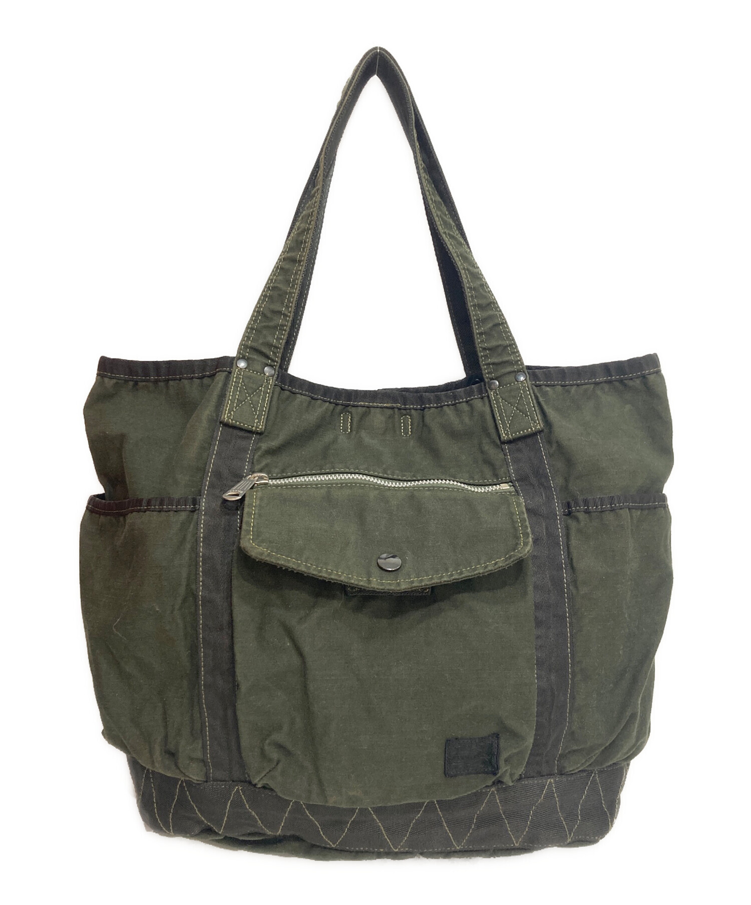 中古・古着通販】PORTER (ポーター) CRAG(クラッグ) TOTE BAG グリーン