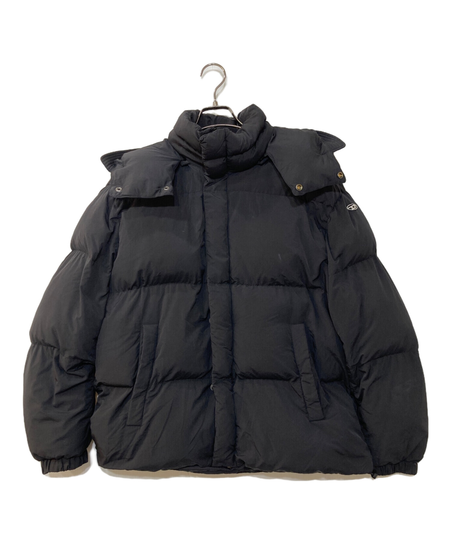 中古・古着通販】DIESEL (ディーゼル) パデッドジャケット ブラック