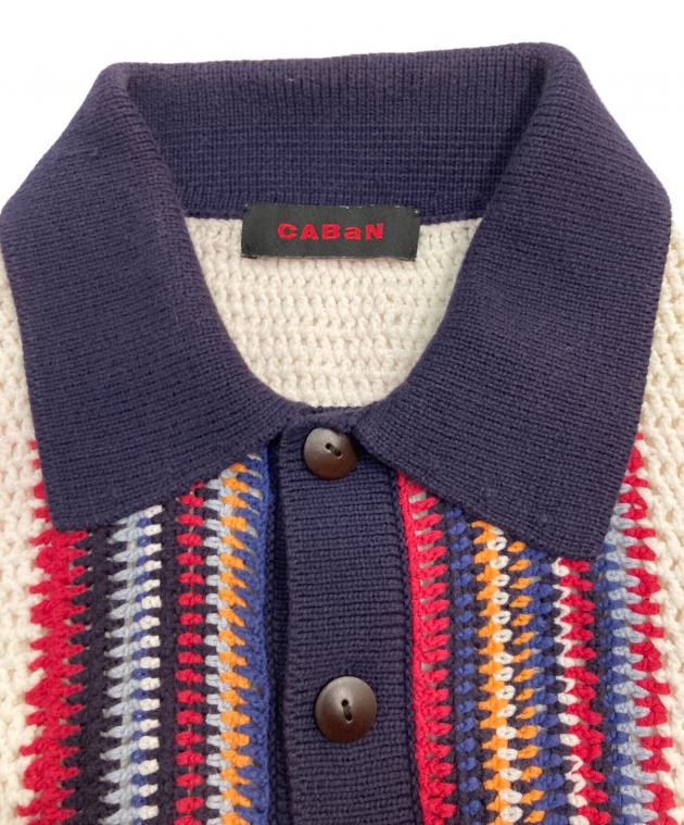 中古・古着通販】CABAN (キャバン) コットンナイロン ハンドクロシェ 
