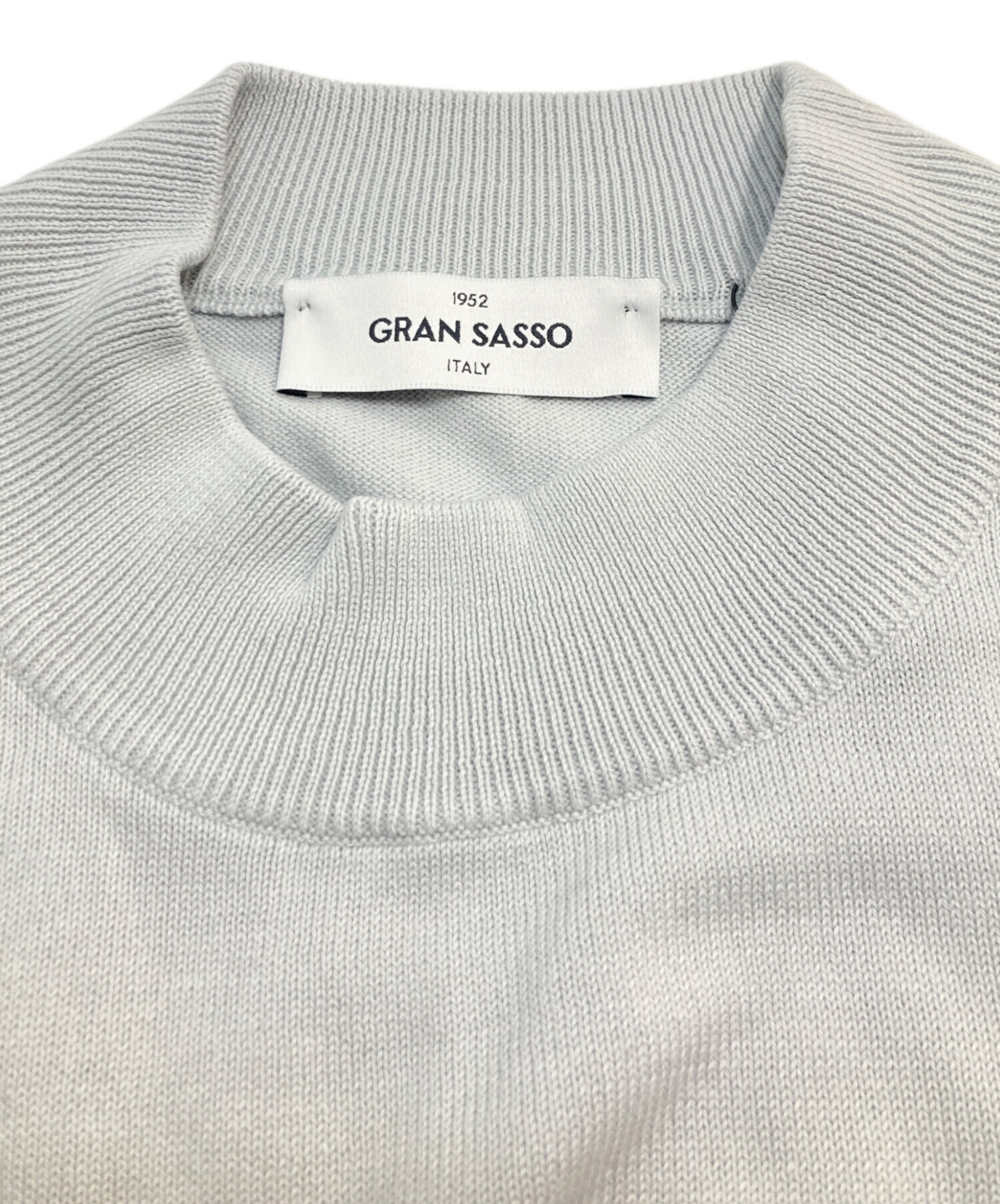 グランサッソ Gran Sasso 57125 14237 ウール ジップアップ ニット
