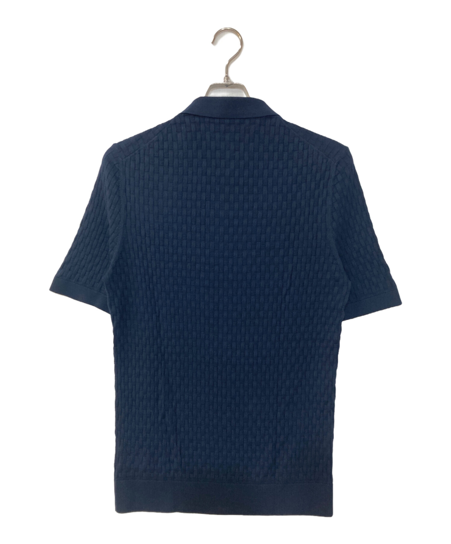 GRAN SASSO グランサッソ ポロシャツ ネイビー 中古・古着通販】GRAN SASSO (グランサッソ) Erkek Polo Yaka