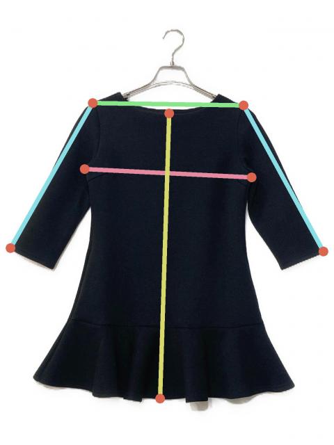 中古・古着通販】sheller (シェリエ) バックZIPスウェットミニ