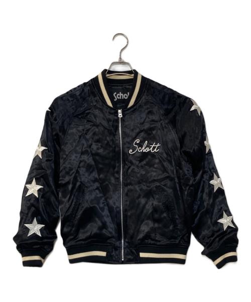 ✅️出品→10/19迄✅️新品タグ付き Schott NYC スカジャン サテン 中古・古着通販】Schott (ショット) スター刺繍サテンスカジャン